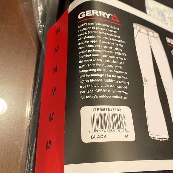 NWT! Gerry Ski or Snowboard stretch pants size Medium - Picture 5 of 11